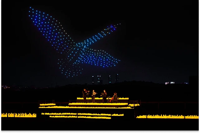DroneArt Show Paris